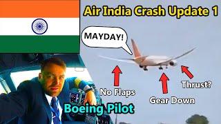 Air India Crash Update: Mayday Call from Crew | Short Runway | No Flaps | Gear Down | Pilot Blog