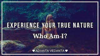Self Inquiry Meditation | Who Am I? Advaita Vedanta