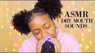 ASMR | Dry Mouth Sounds + Visual Triggers  (SUPER Good) ~