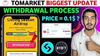 Tomarket listing season Airdrop | Tomarket new update today | Tomarket Airdrop withdrawal process