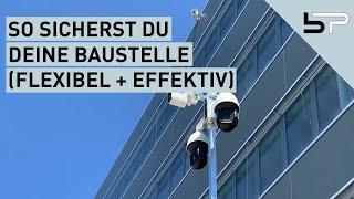 Mobile Videoüberwachung für Ihre Baustelle | Baupool + LIVEYE-Kamera