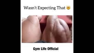 Showing off his hard work | Gym Life Official