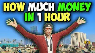 How Much MONEY Can I Make in 1 Hour in GTA Online?
