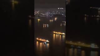 Landing at Changi airport Singapore #viral #status #trending #fun #adventure #trip #shorts #night