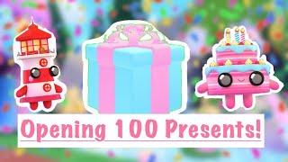  UNBOXING, 100 GIFT BOXES IN THE NEW ANNIVERSARY UPDATE ROBLOX, OVERLOOK BAY! 