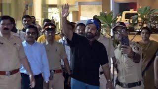 Rohit Sharma gets GRAND Welcome at Mumbai Airport after winning the Champions Trophy