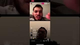 Adin goes on Instagram Live with fans Part 1