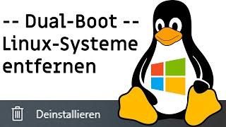 [TUT] Linux entfernen / löschen / "deinstallieren" [4K | DE]