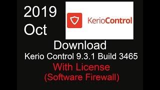 Download Kerio Control 9.3.1 Build 3465 With License | Software Firewall @rdwithit