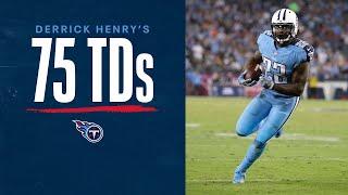 Derrick Henry’s 75 Regular Season Touchdowns