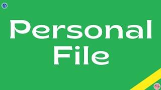 Personal File