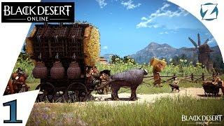 Black Desert Online Gameplay - EP 1- Introduction - Let's Play