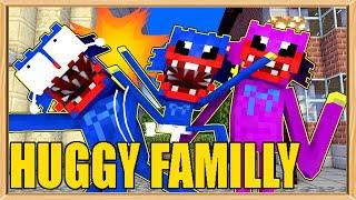 BAD BABY HUGGY FAMILLY - MINECRAFT ANIMATION