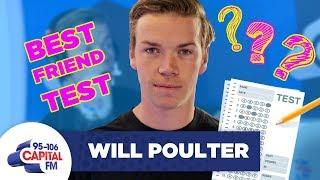 Will Poulter Plays A Best Friend Challenge With His BFF  | FULL INTERVIEW | Capital