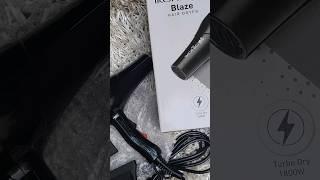 Ikonic Professional Blaze Hair dryer black #makeupartist #review #product #unboxing