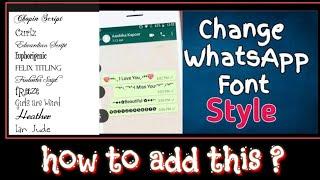 how to add font in whatsApp /font tricks  for whatsApp / whatsApp tips and tricks / tips and tricks