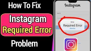 How To Fix Instagram Feedback Required Error Problem- 2022 || Instagram Feedback Required Error