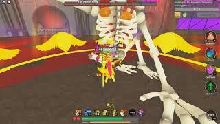 World Zero paladin halloween boss solo