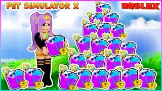 ОТКРЫВАЮ  Update Hype Gifts  Pet Simulator X Roblox #shorts