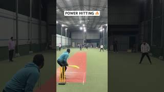Power Hitting  Amazing Hard-Hitting Batting in Box Cricket  #cricket #shorts #t20