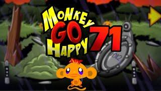 Игра "Счастливая Обезьянка 71" (Monkey GO Happy 71) - прохождение