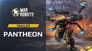 War Robots Pantheon — Ares Hades Nemesis (Trailer) | New Robots