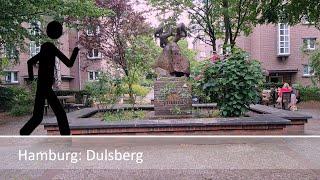 Der Geher in Hamburg: Dulsberg