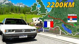 ETS2 Longest Road Trip (Belgrade to Paris) Serbia to France | Euro Truck Simulator 2