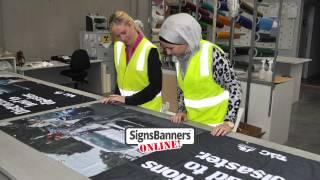 Cool selection HUGE banners by the experts at Signs Banners Online