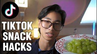 TIK TOK SNACK HACKS