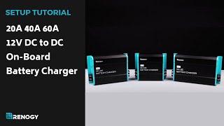 12V DC to DC On-Board Battery Charger