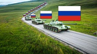 Terrible! Russian Tanks in Trouble!