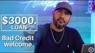 Up to $3000 Bad Credit Loan | Personal Loans for NO CREDIT or  BAD CREDIT -