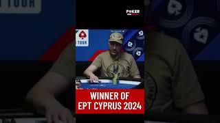 Mikalai Vaskaboinikau Wins EPT Cyprus $50K High Roller for $601K!