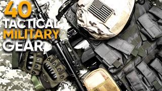 40 Incredible Tactical Military Gear & Gadgets You Must See