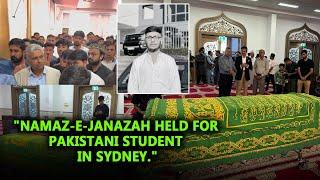 THE NAMAZ-E-JANAZAH FOR PAKISTANI STUDENT HAIDER ALI | PEHCHAN TV |