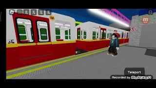 Варшавское метро в roblox Warszawskie metro w roblox