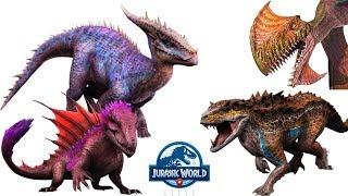 Мощные Гибриды Jurassic World Alive