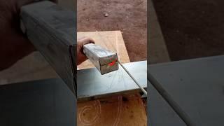 tricks to cover empty holes in pipes. #welders #welding #metalworking #fabrications