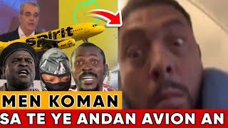 MEN VIDEO ANDAN AVION KI PRAN BAL PANDAN LAP ATERI A  ABINADER BAY LIS MOUNN KI TIRE SOU AVYON AN