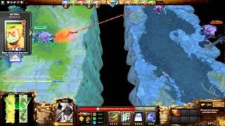 Играем в Dota 2 . Режим Pudge Wars 1 Hook = 1 kill ( Rampage )