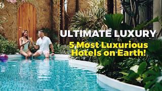 Top 5 Insanely Luxurious Hotels Around the Globe | Hungry Rover | Luxury Hotels