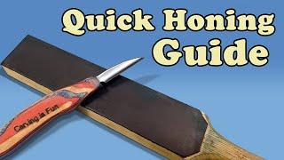 Fast and Easy Knife Stropping Guide