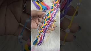 DIY Navratri Hair Accessories!️ | #hairstyle #navratri #diy #shorts | Riya's Amazing World