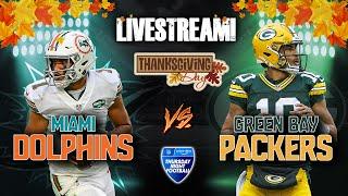 Miami Dolphins Vs Green Bay Packers Week 13 Live Stream Reaction!