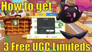 How to get WamWams for ALL FREE UGC LIMITEDS in Pancake Empire Tycoon | Tier 22 | Waffle Quest