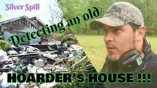 Hoarder property reveals freakish silver coin spill & oddball treasures - Metal detecting video