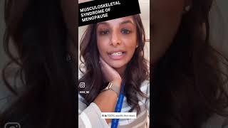 Menopause Muscle Problems Explained By Dr. Sabrina Sahni: Musculoskeletal Syndrome Of Menoapuse