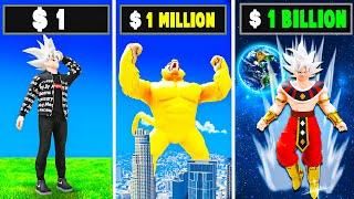 $1 to $1,000,000,000 MUI Goku in GTA 5 RP