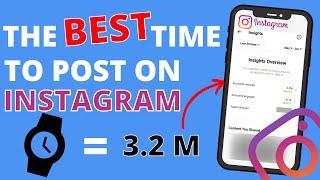 When YOU Should POST On Instagram in 2023 - BEST TIME!